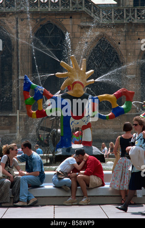 Centre Pompidou, Paris, France, Europe Banque D'Images