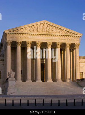 WASHINGTON DC USA United States Supreme Court Building Banque D'Images