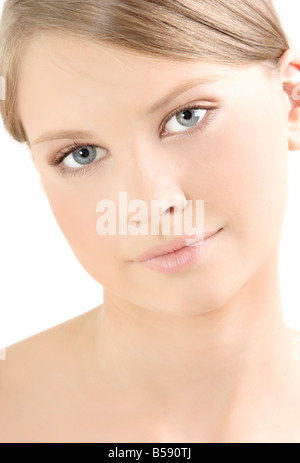 Portrait d'une jeune fille Banque D'Images