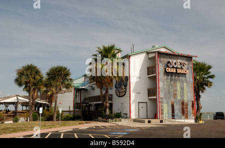 Fruits de mer restaurant Joe's Crab Shack de Corpus Christi, Texas USA Banque D'Images