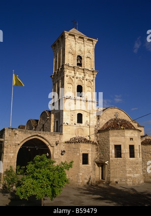 Le 9e siècle, l'église de Saint-Lazare, un lieu de pèlerinage qui contient le tombeau de Lazare, Larnaca, Chypre, Europe Banque D'Images