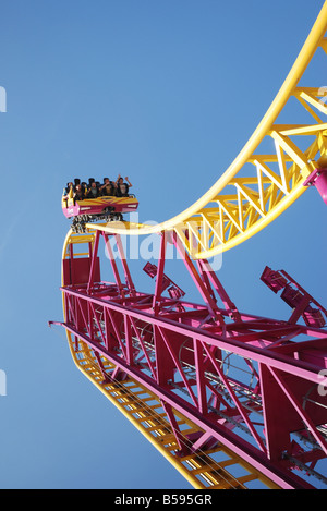 Rage roller coaster à Southend Banque D'Images