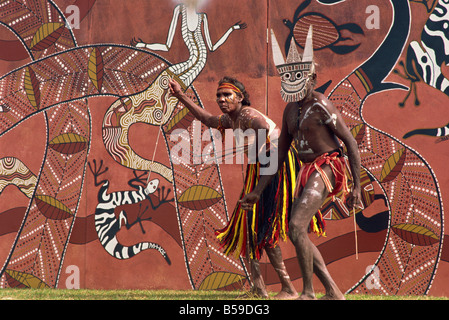 Territoire du Nord Australie Pacifique aborigènes Banque D'Images