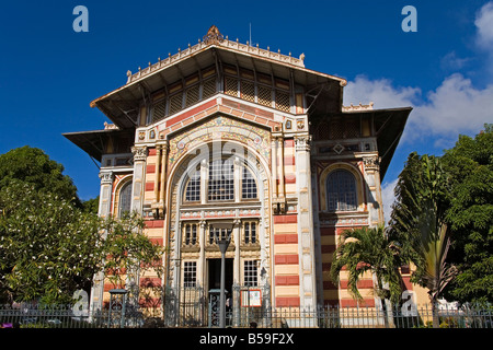 Bibliothèque Schoelcher (bibliothèque), Fort-de-France, Martinique, Antilles françaises, Antilles, Caraïbes, Amérique Centrale Banque D'Images