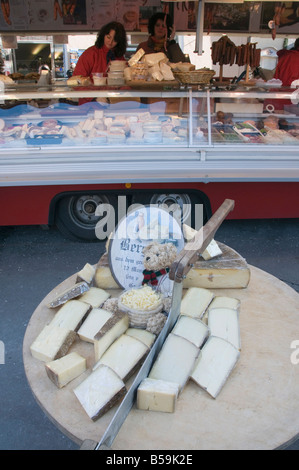 Boutique fromage, Salzburg, Autriche, Europe Banque D'Images