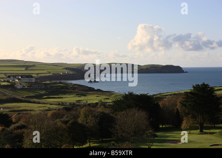 Thurlestone dans le Devon. Banque D'Images