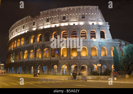 L'Italie à Rome Colisée amphithéâtre âgés Banque D'Images