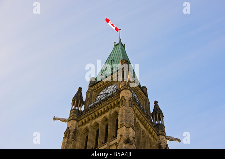La tour de la paix, le Parlement du Canada, Ottawa, Ontario, Canada Banque D'Images
