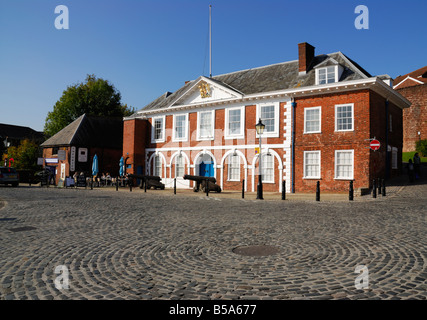 Exeter, Devon, UK. Le Custom House sur le quai. Banque D'Images