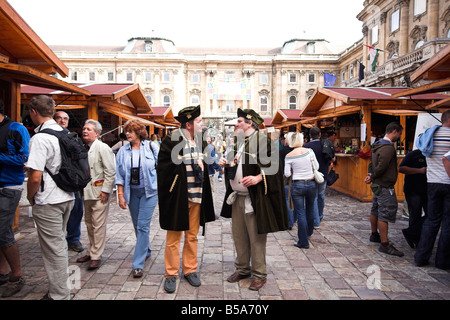 Le Festival du vin de Budapest, le Palais Royal, la Hongrie Banque D'Images