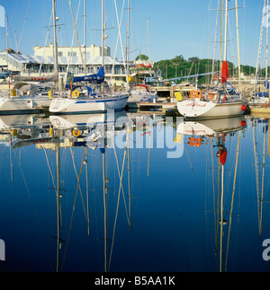 Marina Howth County Dublin République d'Irlande Europe Banque D'Images