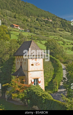 Castel Churburg Colra, Sluderno, Venosta, Italie, Europe Banque D'Images