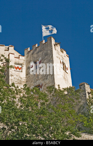 Castel Churburg Colra, Sluderno, Venosta, Italie, Europe Banque D'Images