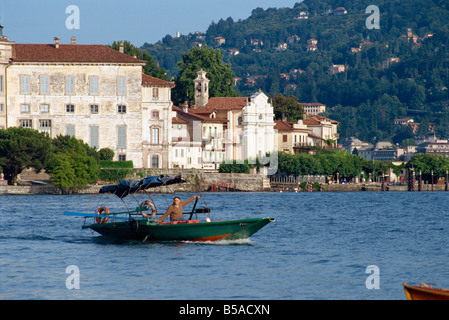 Lac Majeur Isola Bella Piemonte Italie Europe Banque D'Images
