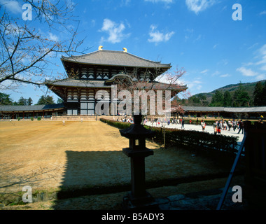Asie Japon Nara Temple Todaiji Banque D'Images