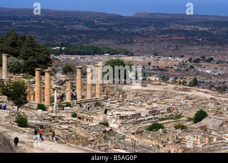 Sanctuaire d'Apollon, grecque et romaine site de Cyrène, Site du patrimoine mondial de l'UNESCO, la Libye, l'Afrique du Nord, Afrique Banque D'Images