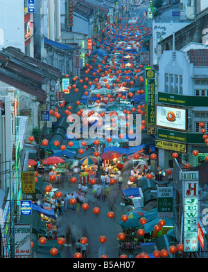 Marché nocturne de Jalan Petaling Chinatown Kuala Lumpur Malaisie Asie Asie du sud-est Banque D'Images