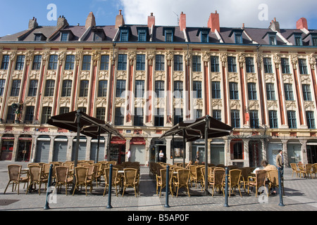 Rang du Beauregard Lille Flandre du nord de la France Banque D'Images