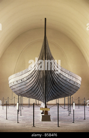 Navire de Gokstad, Viking Ship Museum, Bygdoy, Oslo, Norway, Scandinavia, Europe Banque D'Images