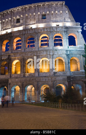 L'Italie à Rome Colisée amphithéâtre âgés Banque D'Images