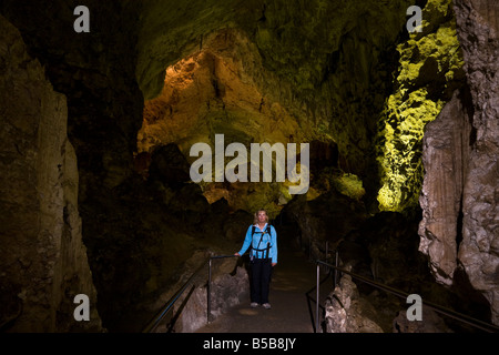 Carlsbad Caverns National Park à New Mexico, USA Banque D'Images