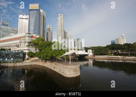 Gratte-ciel de Central Business District Singapore Banque D'Images