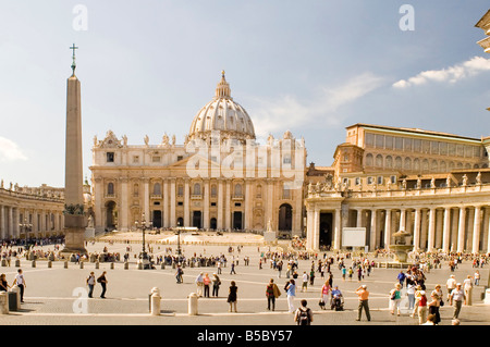 Italie Plus St Peters Basilique Saint-Pierre de Rome Banque D'Images