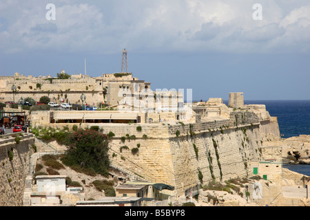 'Fort St Elme' à La Valette, Malte. Banque D'Images