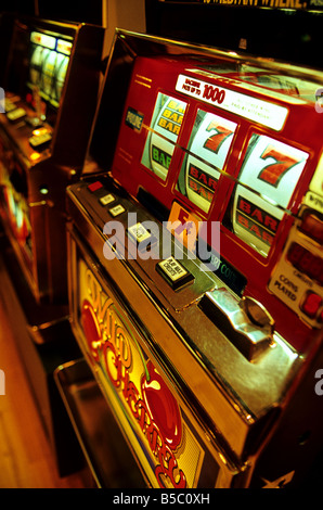 Machines à sous casino de Las Vegas NEVADA USA Banque D'Images