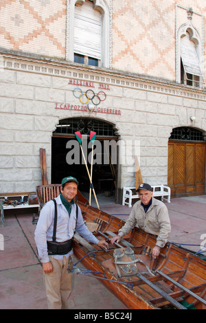 Club Canottieri Italiano Banque D'Images