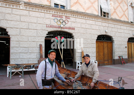 Club Canottieri Italiano Banque D'Images