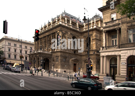 L'Opéra National, le PEST, Budapest, Hongrie Banque D'Images