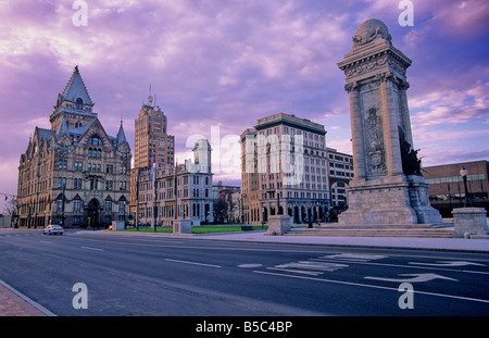 Clinton Square Syracuse New York Banque D'Images