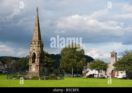 Monument à la linguiste orientaliste et poète John Leyden en Ecosse Denholm Banque D'Images