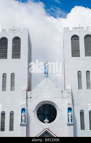 Samoa Apia, prise dans l'Église Banque D'Images