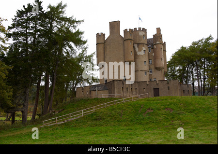 Braemar Castle Scotland UK Royal Deeside Latin castellum Banque D'Images