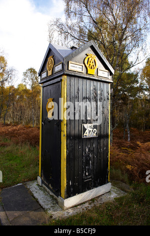 Téléphone AA fort Ecosse UK Banque D'Images