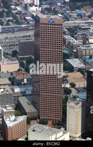 Vue aérienne au-dessus de la Géorgie La Géorgie Atlanta Tour du Pacifique Banque D'Images