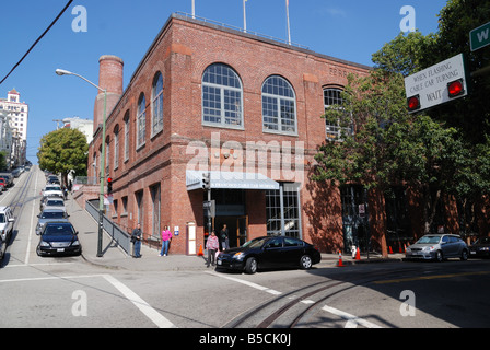 San Francisco Cable Car Museum Banque D'Images