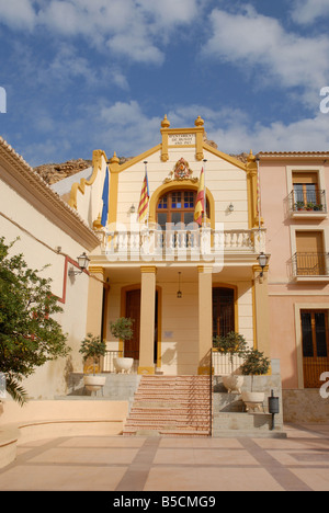 Hôtel de Ville / Ayuntamiento de Busot, Busot, Province d'Alicante, Communauté Valencienne, Espagne Banque D'Images