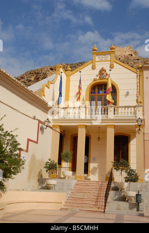 Hôtel de Ville / Ayuntamiento de Busot, Busot, Province d'Alicante, Communauté Valencienne, Espagne Banque D'Images