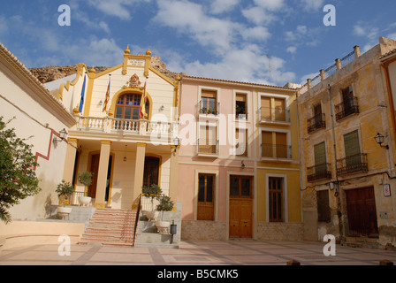 Hôtel de Ville / Ayuntamiento de Busot, Busot, Province d'Alicante, Communauté Valencienne, Espagne Banque D'Images