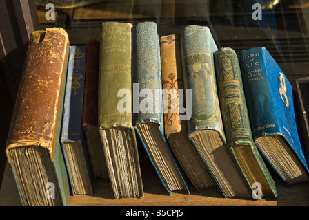Second hand books en vente en librairie de Londres Banque D'Images