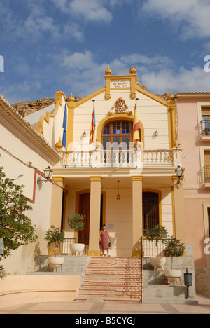 Hôtel de Ville / Ayuntamiento de Busot, Busot, Province d'Alicante, Communauté Valencienne, Espagne Banque D'Images