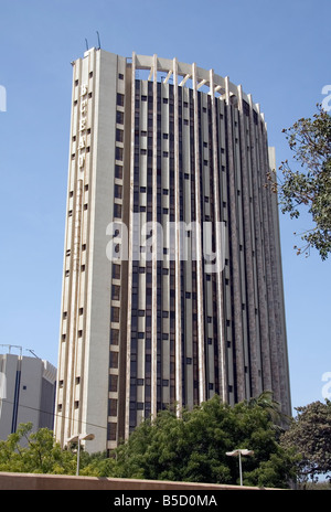 Siège de la Banque centrale de l'Afrique de l'Ouest BCEAO Dakar Sénégal Banque D'Images