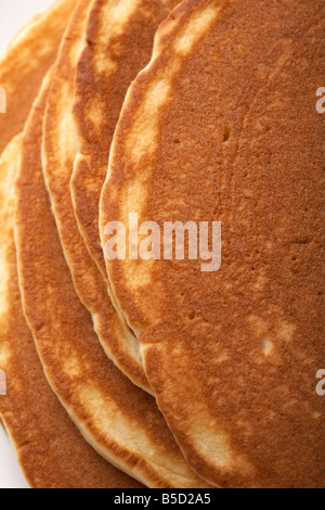 Grande pile de crêpes américaines Banque D'Images