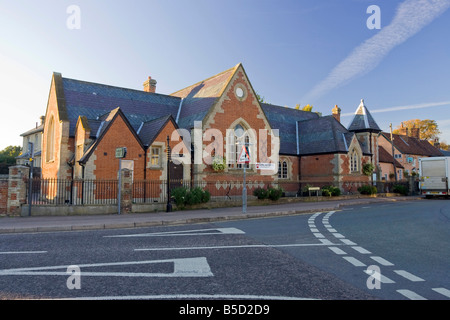 Clare Clare dans Old School, Suffolk, UK Banque D'Images