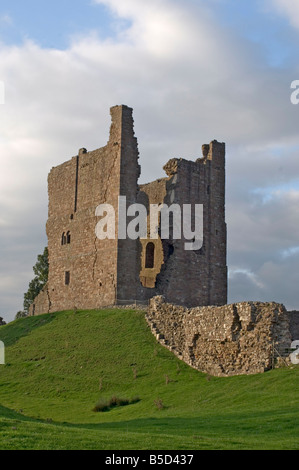 La garder, Brough Château, Cumbria, Angleterre Banque D'Images