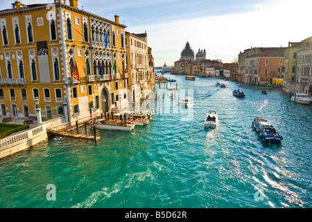 Vue d'un pont de Venise Italie Banque D'Images