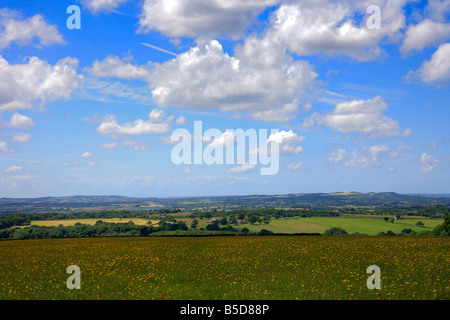 Paysage à Anglezark Moor Lancashire County England UK Banque D'Images